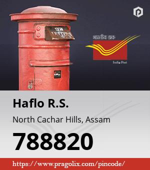 Haflo R.S. Post office