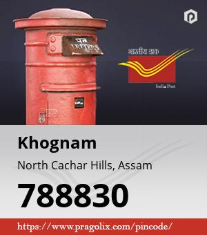 Khognam Post office