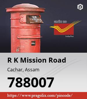 R K Mission Road Post office