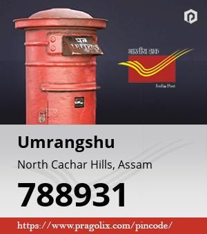 Umrangshu Post office