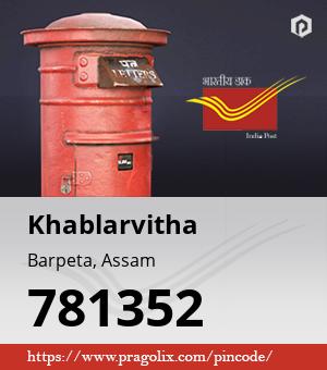 Khablarvitha Post office