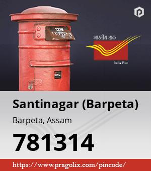 Santinagar (Barpeta) Post office