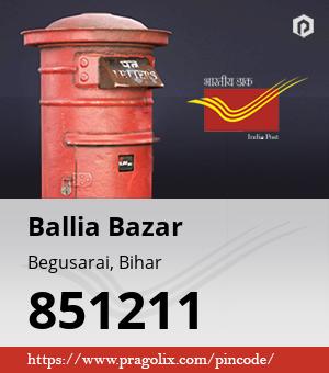 Ballia Bazar Post office