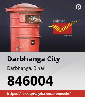 Darbhanga City Post office