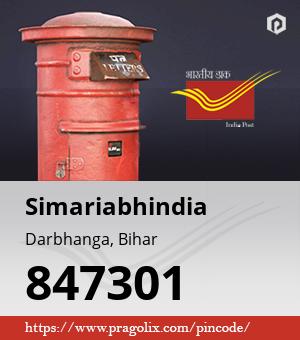 Simariabhindia Post office