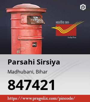 Parsahi Sirsiya Post office