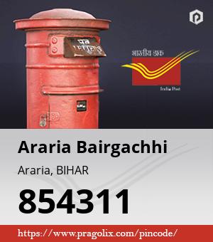 Araria Bairgachhi Post office