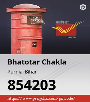 Bhatotar Chakla Post office