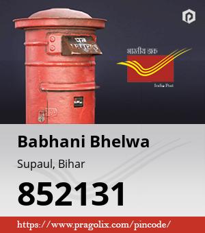 Babhani Bhelwa Post office