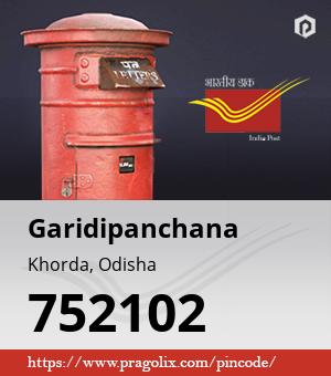 Garidipanchana Post office