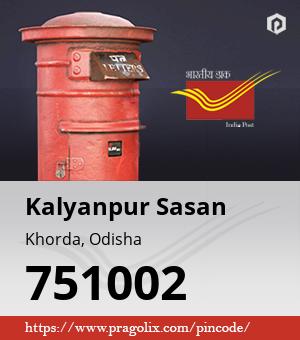 Kalyanpur Sasan Post office