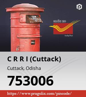 C R R I (Cuttack) Post office