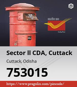 Sector ll CDA, Cuttack Post office