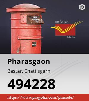Pharasgaon Post office
