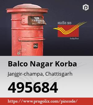Balco Nagar Korba Post office