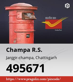 Champa R.S. Post office