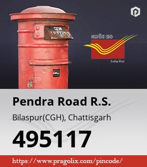 Pendra Road R.S. Post office