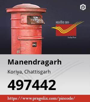 Manendragarh Post office