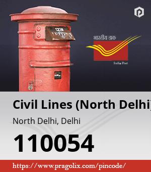 Civil Lines (North Delhi) Post office