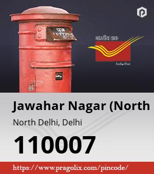 Jawahar Nagar (North Delhi) Post office