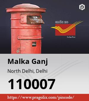 Malka Ganj Post office