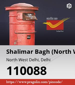 Shalimar Bagh (North West Delhi) Post office