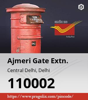 Ajmeri Gate Extn. Post office