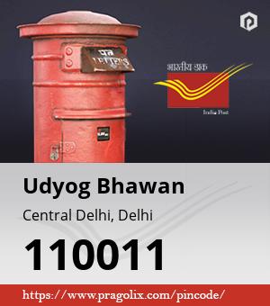 Udyog Bhawan Post office