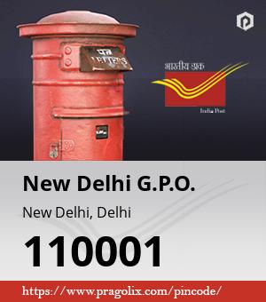 New Delhi G.P.O.  Post office