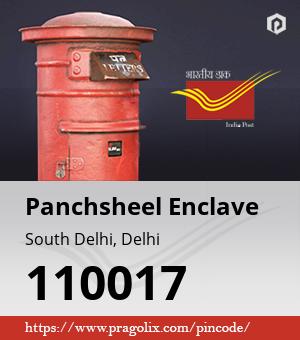 Panchsheel Enclave Post office