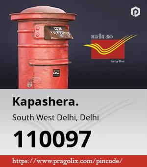 Kapashera. Post office