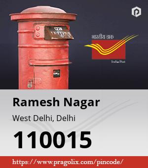 Ramesh Nagar Post office