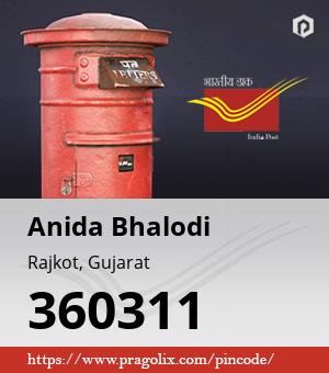 Anida Bhalodi Post office