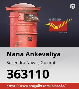 Nana Ankevaliya Post office
