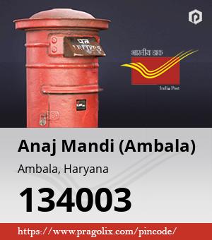 Anaj Mandi (Ambala) Post office