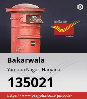 Bakarwala Post office