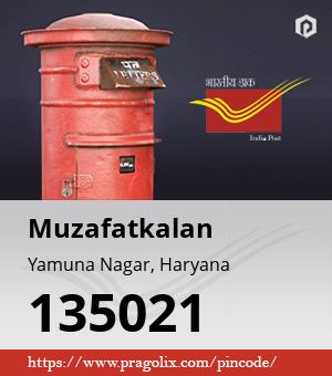 Muzafatkalan Post office