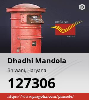 Dhadhi Mandola Post office