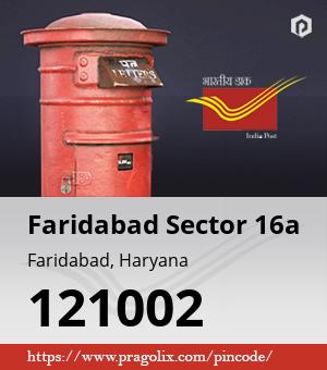 Faridabad Sector 16a  Post office