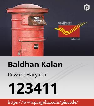 Baldhan Kalan Post office