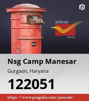 Nsg Camp Manesar Post office