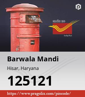 Barwala Mandi Post office