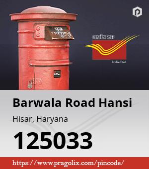 Barwala Road Hansi Post office