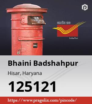 Bhaini Badshahpur Post office