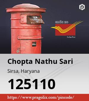 Chopta Nathu Sari Post office