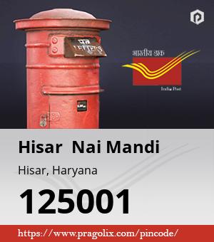 Hisar  Nai Mandi Post office