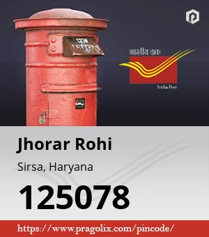 Jhorar Rohi Post office
