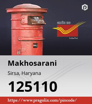 Makhosarani Post office