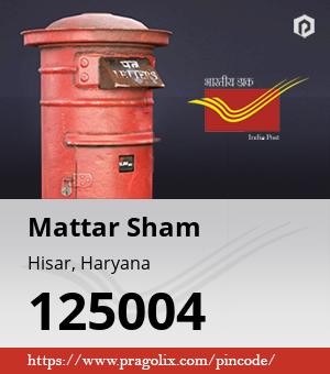 Mattar Sham Post office