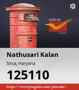 Nathusari Kalan Post office